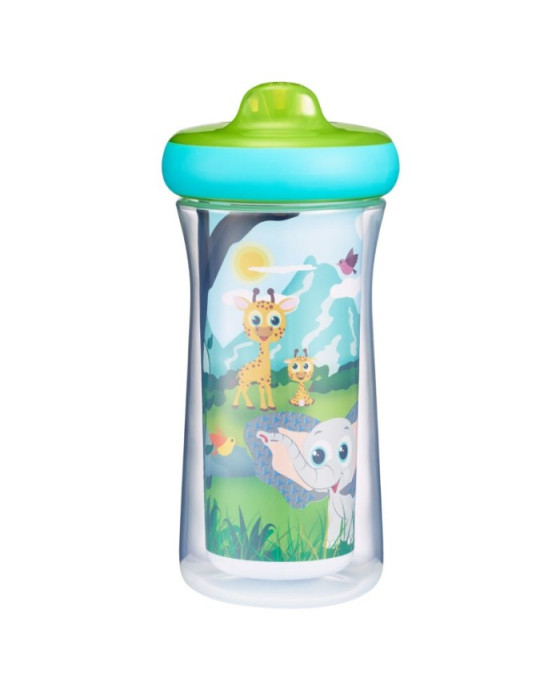 THE FIRST YEAR Y6676 INSULATED SIPPY CUP 2PK 9OZ - BOY
