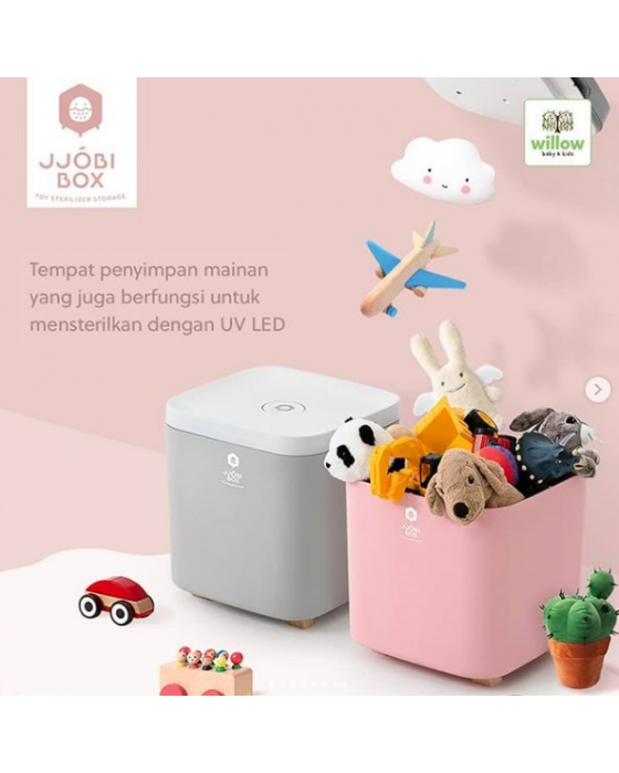 JJOBI TOY STERILIZER STORAGE 50L PINK