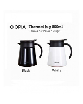 OPIA THERMAL JUG 800ML - WHITE