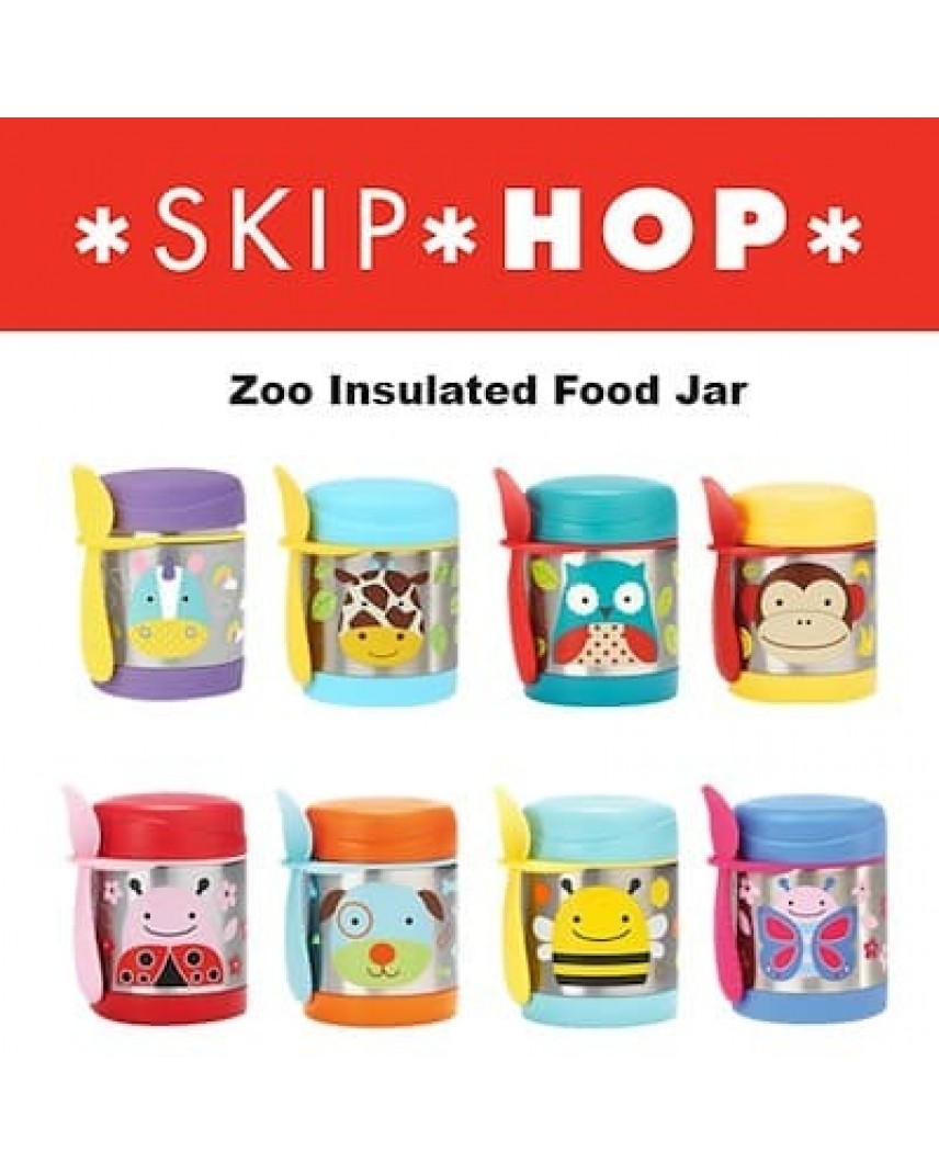 Zoo Insulated Little Kid Food Jar