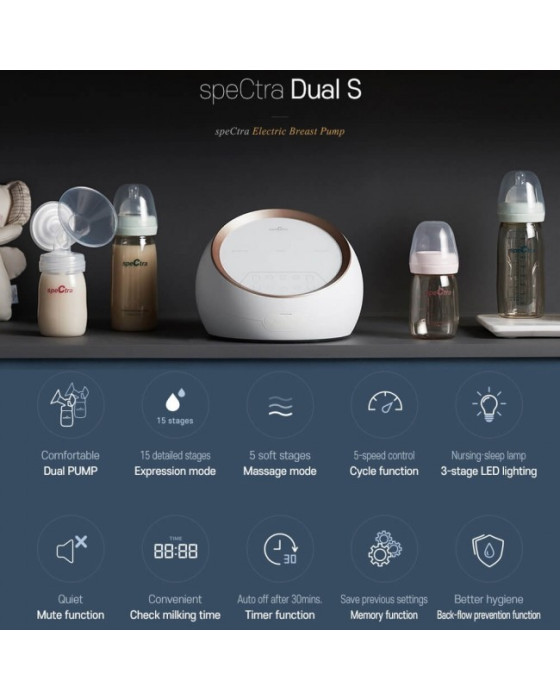 SPECTRA BREASTPUMP DUAL S