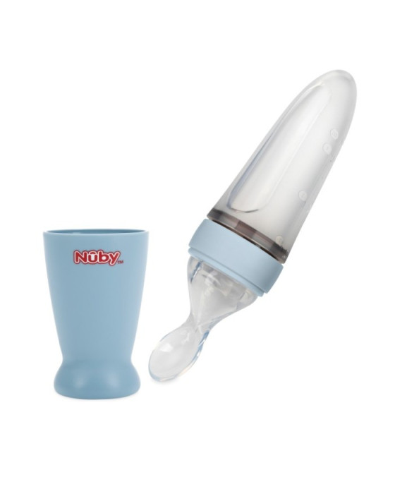 NUBY ALL SILICONE SQUEEZE FEEDER