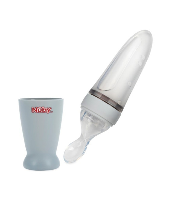 NUBY ALL SILICONE SQUEEZE FEEDER