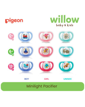 Pigeon Minilight Pacifier Empeng Dot Bayi