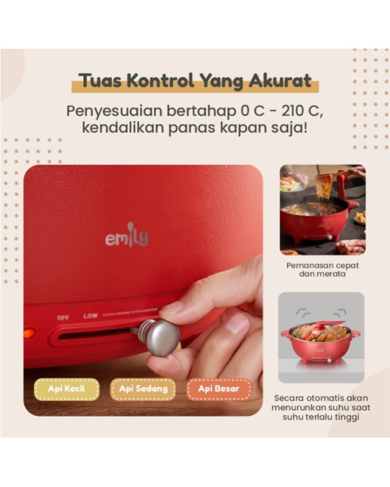EMILY EHP-12202 ELECTRIC HOT POT