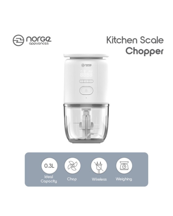 NORGE NG-KS03 KITCHEN SCALE CHOPPER