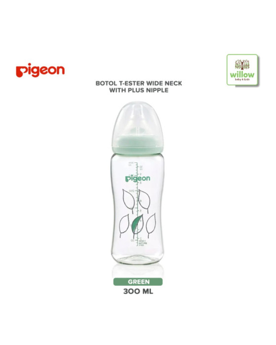 Pigeon Bottle T-Ester Wide Neck with Plus Nipple 300ml