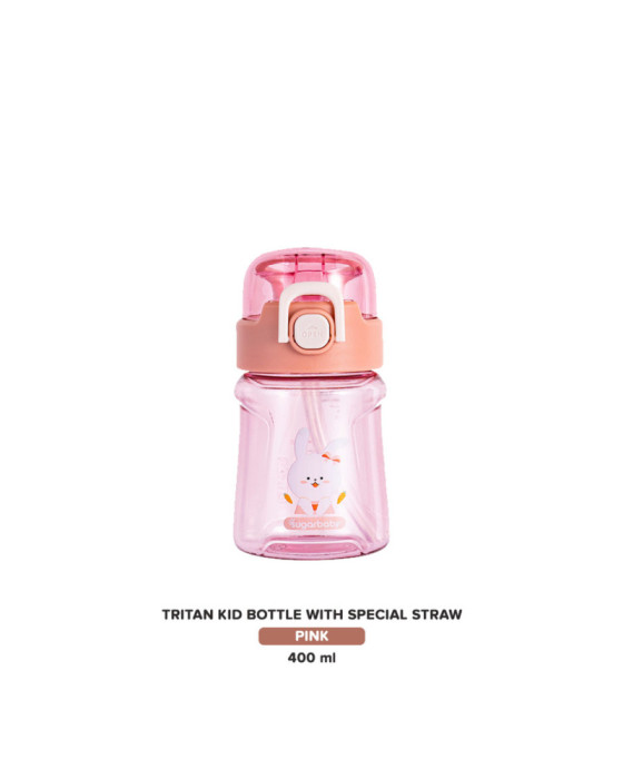 Sugar Baby Tritan Kid Bottle with Special Straw Botol Minum 400ml