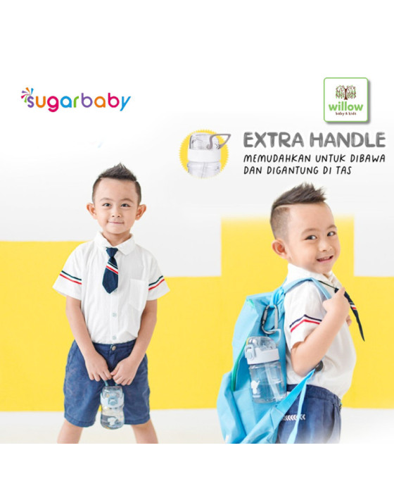 Sugar Baby Tritan Kid Bottle with Special Straw Botol Minum 400ml