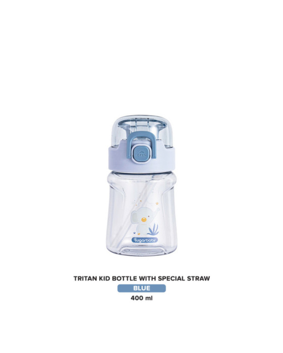Sugar Baby Tritan Kid Bottle with Special Straw Botol Minum 400ml