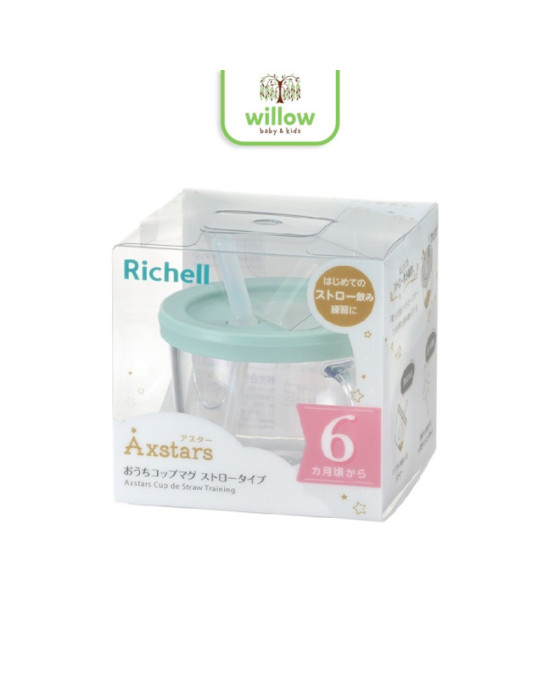 Alat Makan Bayi Richell Axstars Cup De Straw Training