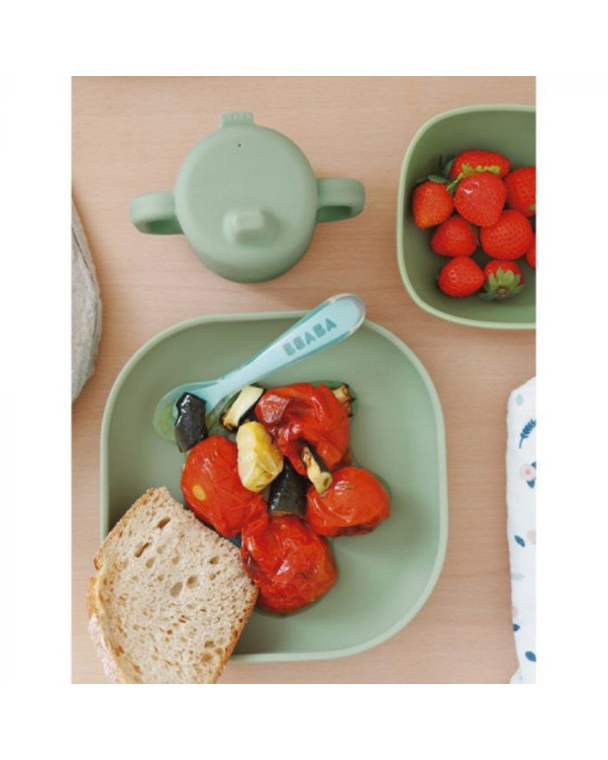 ALAT MAKAN BAYI - BEABA SILICONE SUCTION PLATE