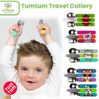 Tumtum Travel Cutlery Sendok & Garpu Makan Bayi