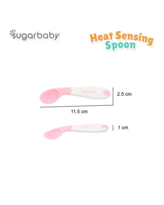Sugar Baby Spoons Head Sensing Safety 2S Alat Makan Bayi