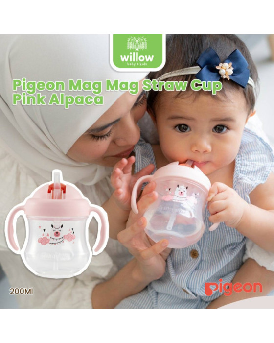 Pigeon Mag Mag Straw Cup Import Alat Makan Bayi