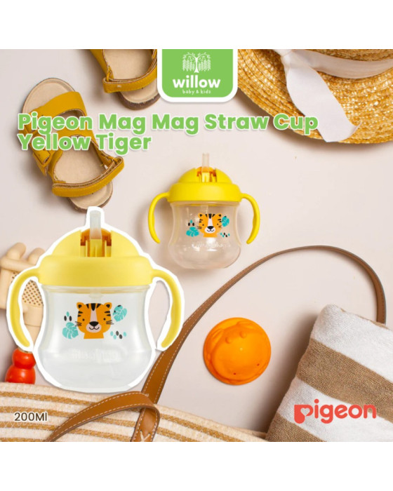 Pigeon Mag Mag Straw Cup Import Alat Makan Bayi