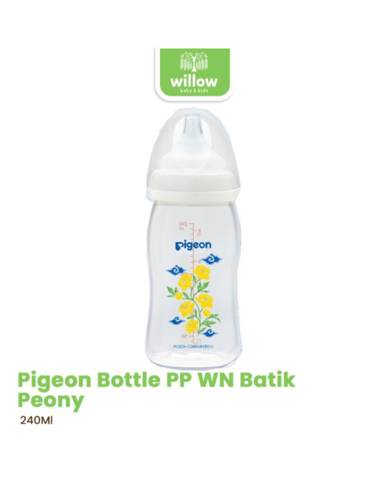 Pigeon Bottle PP Wide Neck Batik 240Ml Botol Susu