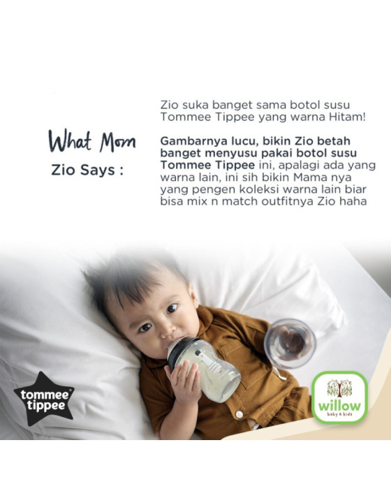 Tommee Tippee Bottle Close To Nature Tinted Botol Susu 260Ml