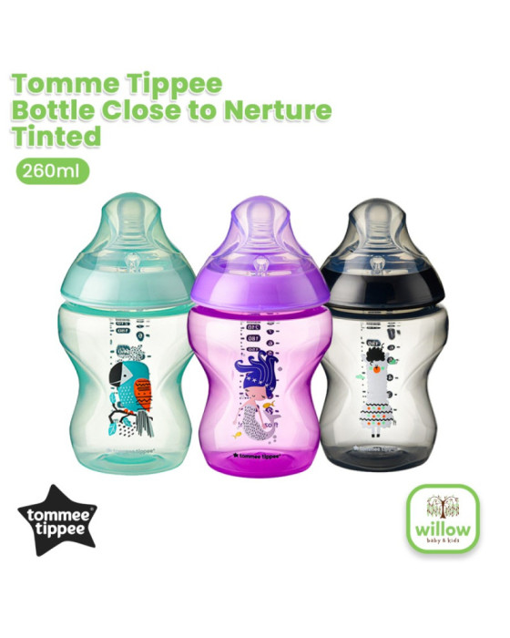 Tommee Tippee Bottle Close To Nature Tinted Botol Susu 260Ml