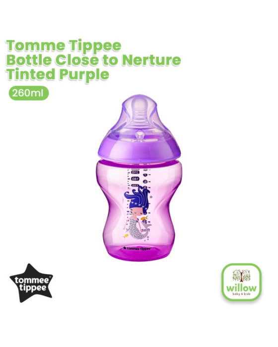 Tommee Tippee Bottle Close To Nature Tinted Botol Susu 260Ml
