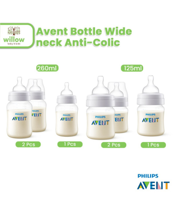 Avent Bottle Wide Neck Anti-Colic Botol Bayi