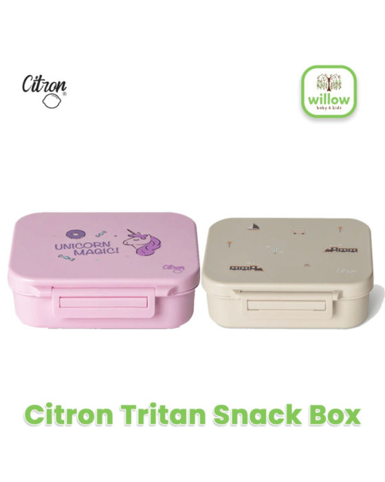 Citron Tritan Snack Box Tempat Makan