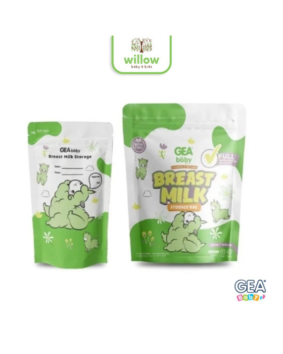 Gea Baby Breastmilk Storage Bag 120ML Farmdale Edition Kantong Asi