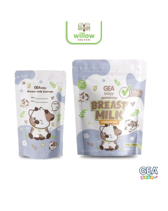 Gea Baby Breastmilk Storage Bag 120ML Farmdale Edition Kantong Asi