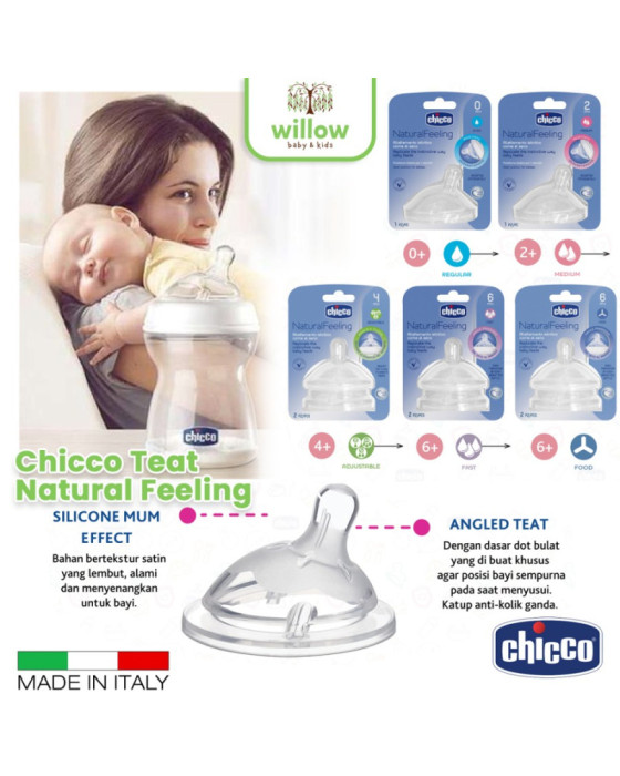 Chicco Teat Natural Feeling Dot Bayi