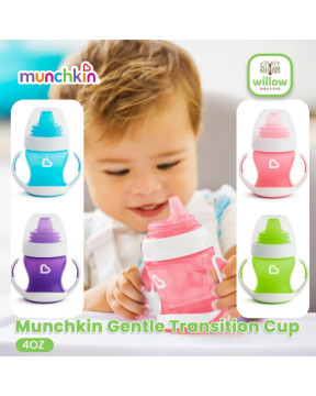 Munchkin Gentle Transition Cup 4Oz Gelas Bayi 1Pk