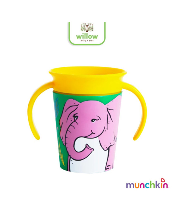 Munchkin Wildlove Miracle Trainer Cup Animal 6OZ Gelas Bayi 1Pk