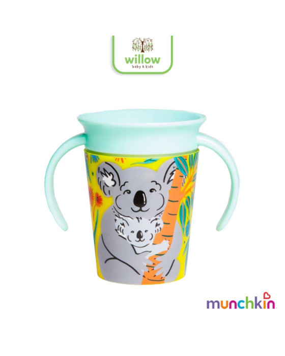 Munchkin Wildlove Miracle Trainer Cup Animal 6OZ Gelas Bayi 1Pk