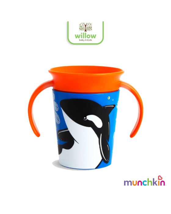 Munchkin Wildlove Miracle Trainer Cup Animal 6OZ Gelas Bayi 1Pk