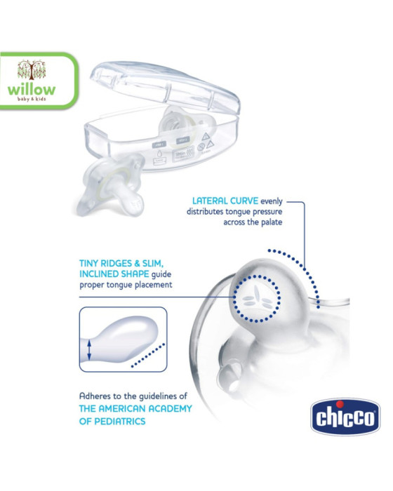 Chicco Physioforma Mini Soft Soother Silicone Dot Bayi