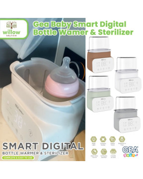 Gea Baby Smart Digital Bottle Wamer & Sterilizer Alat Steril Botol Susu