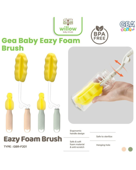 Gea Baby Eazy Foam Brush Sikat Cuci Botol