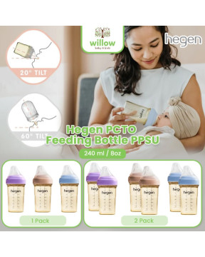 Botol Susu Hegen PCTO Feeding Bottle PPSU 240Ml/8Oz