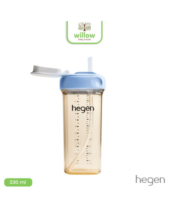 Botol Minum Anak Hegen PCTO Straw Cup PPSU V3 330Ml