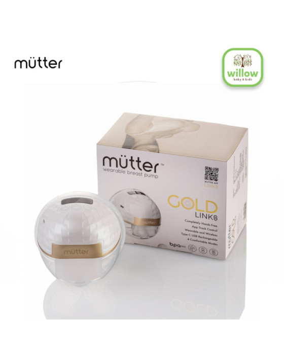 Pompa Asi Mutter Link Wearable Breastpump Bluetooth