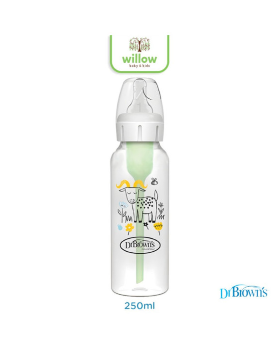 Botol Susu Bayi Dr. Brown PP Narrow Anti Colic Options+Baby Bottle 250ML