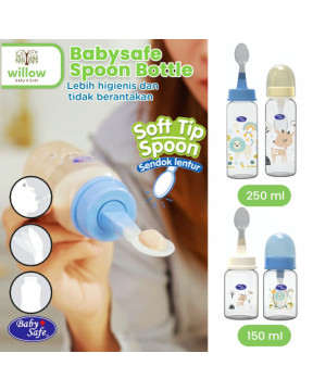 Botol Susu Bayi Babysafe Spoon Bottle