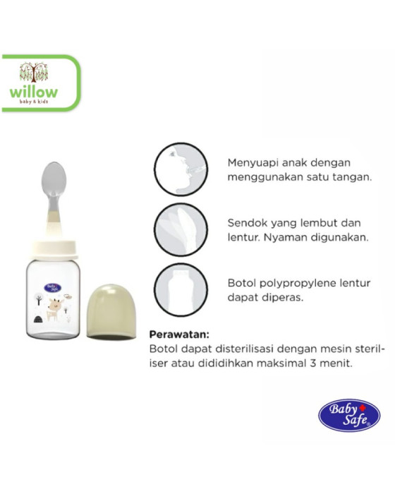 Botol Susu Bayi Babysafe Spoon Bottle