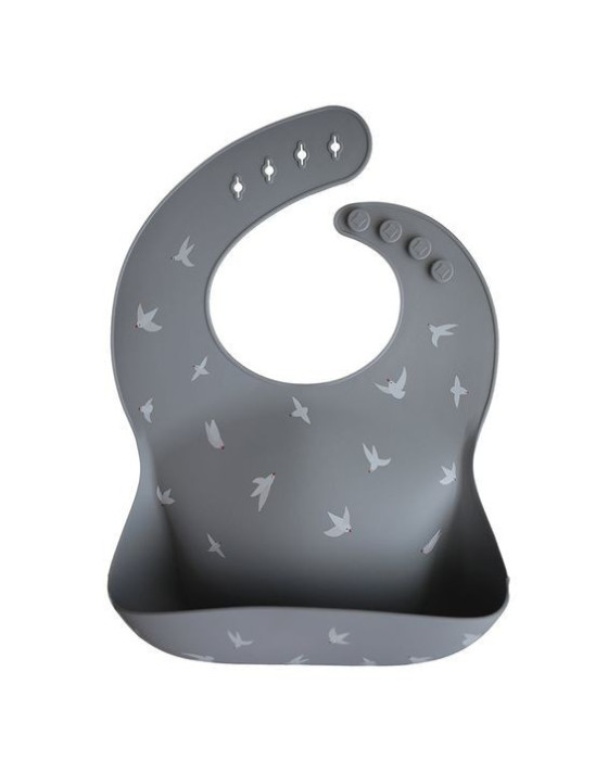 Celemek Bayi MUSHIE SILICONE BIB