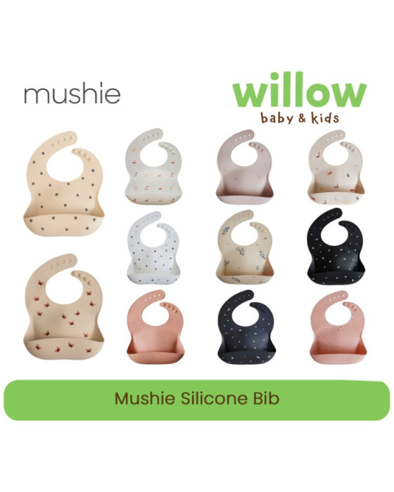 Celemek Bayi MUSHIE SILICONE BIB