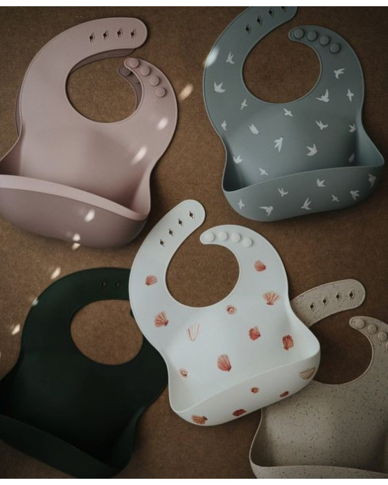 Celemek Bayi MUSHIE SILICONE BIB