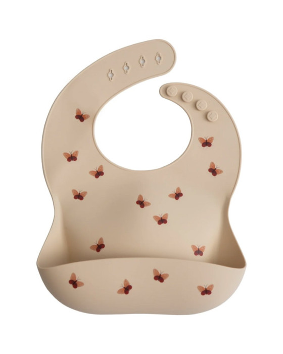 Celemek Bayi MUSHIE SILICONE BIB