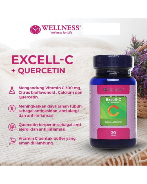 WELLNESS EXCELL-C QUERCETIN 30S