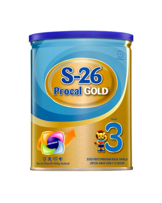 SUSU BAYI S26 3 PROCAL GOLD VANILA 1600GR 