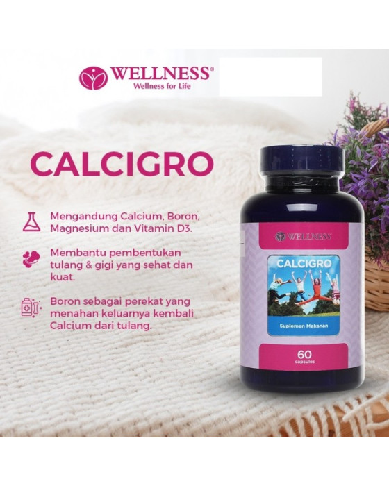 WELLNESS CALCIGRO 60 CAPSULE