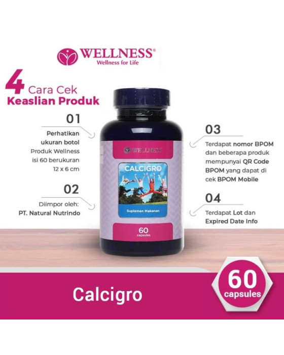 WELLNESS CALCIGRO 60 CAPSULE